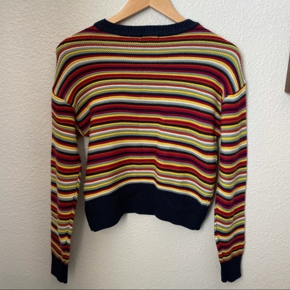 Wild Fable Striped Long-Sleeve Oversize Sweater - Picture 4 of 9